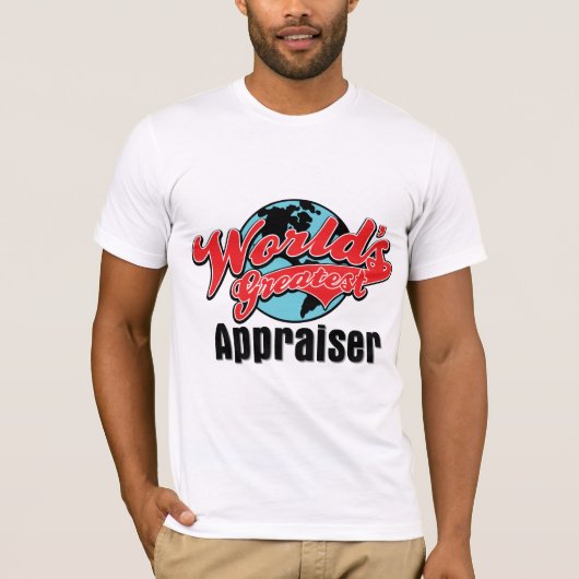 T-shirt Le plus grand évaluateur du monde (Devant)