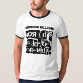 T-shirt Le plus grand grand grand Cool du monde - Texte no (Devant)