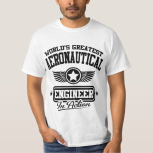 T-shirt Le plus grand ingénieur aéronautique du monde da