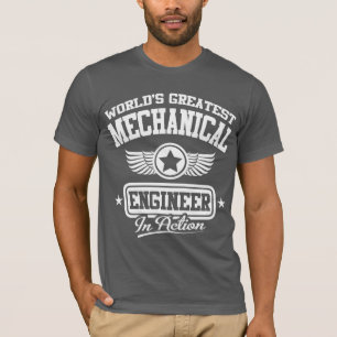 T-shirt Le plus grand ingénieur mécanicien du monde dans