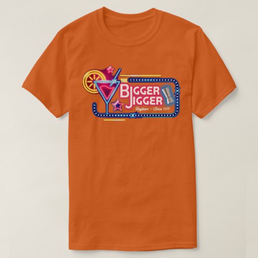 T-shirt Le plus grand Jigger de la famille Mamas (Design devant)