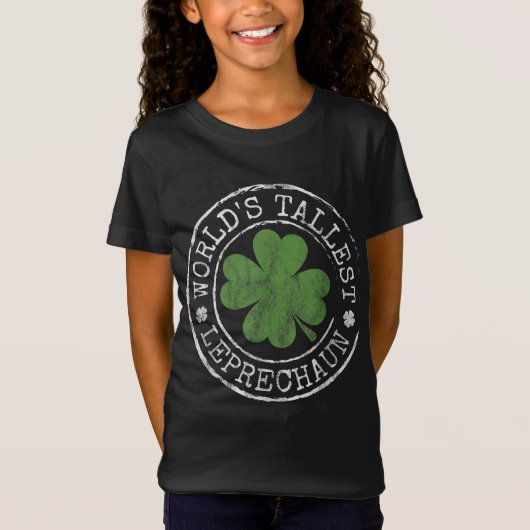 T-Shirt Le plus grand Leprechaun Funny Clovers St Patric (Devant)