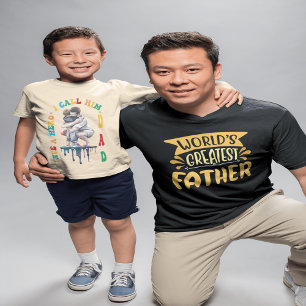 T-shirt Le plus grand père du monde