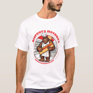 T-shirt Le plus long Footlong de Bigfoot's Hotdog en ville