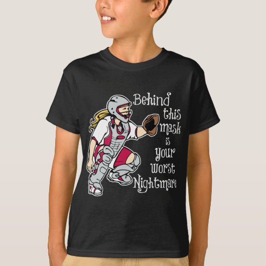 T-shirt Le plus mauvais cauchemar, red2 (Devant)