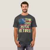 T-shirt Le poison de Legend Has Retired Support (Devant entier)