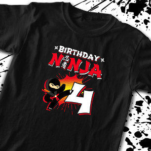 T-shirt Le poison de Ninja Birthday