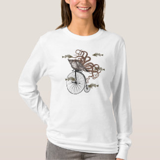 T-shirt Le poisson a besoin d'une bicyclette