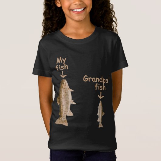 T-Shirt Le poisson de mon grand-père (Devant)