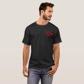 T-shirt Le poisson est rouge (Devant entier)