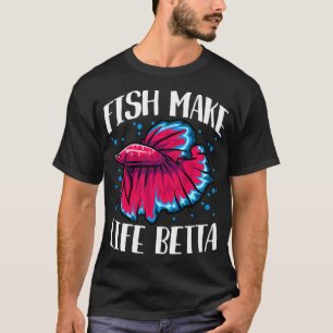 T-shirt Le poisson fait la vie Betta
