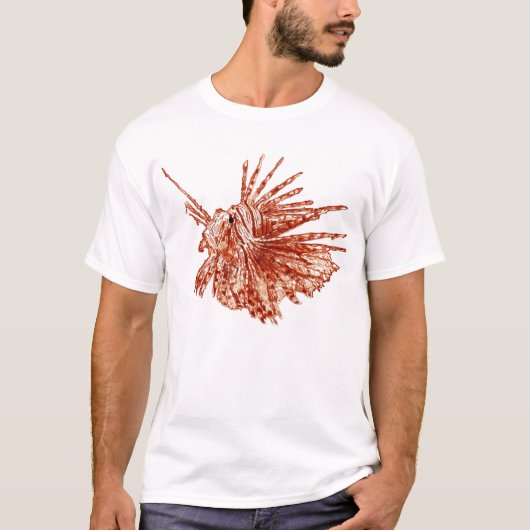 T-shirt Le poisson-Lion (Devant)