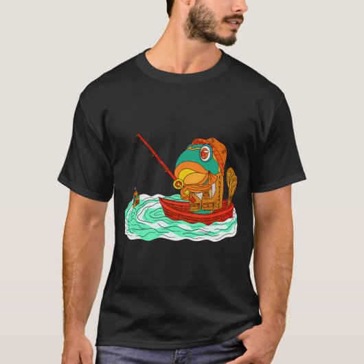 T-shirt Le Poisson Qui Devint Pêcheur (Devant)