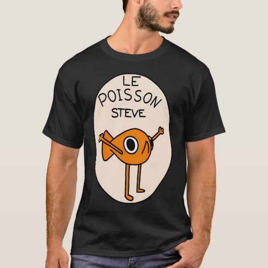 T-shirt Le Poisson Steve (Devant)