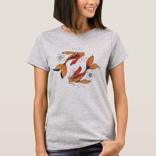 T-shirt Le poisson Yin Yang Koi