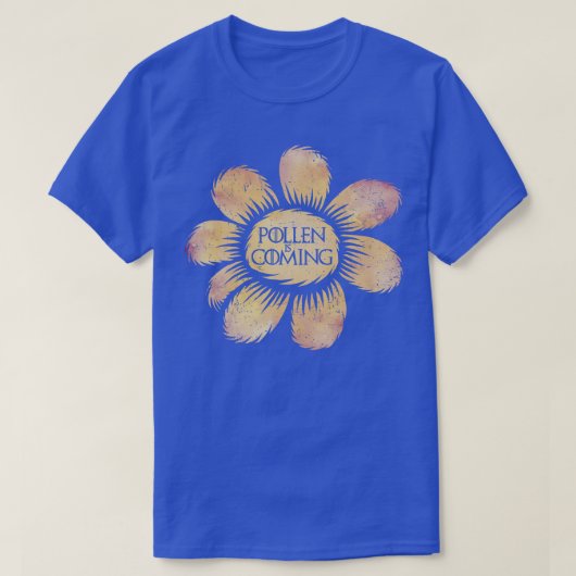 T-shirt Le pollen arrive (Design devant)