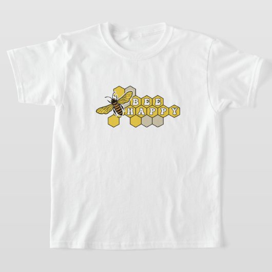 T-shirt Le Pollinateur de la nature : Bumble Jaune Bee (Poser)