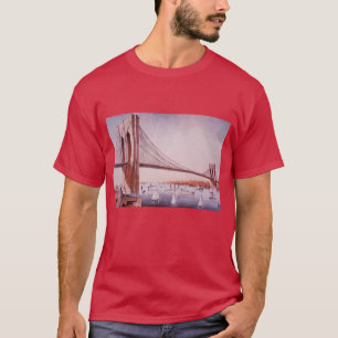 T-shirt Le pont de Brooklyn
