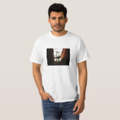 T-shirt Le pont de Manhattan, une vue de rue (Devant entier)