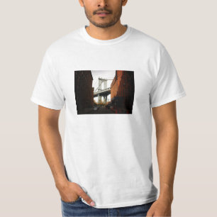T-shirt Le pont de Manhattan, une vue de rue