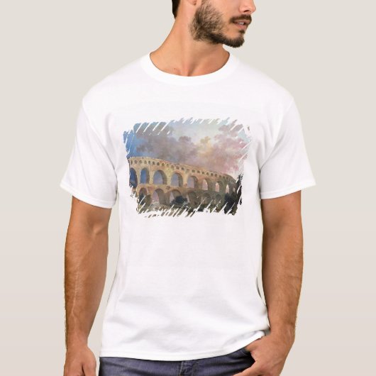 T-shirt Le Pont du le Gard, Nîmes, c.1786 (Devant)