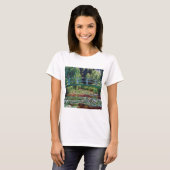 T-shirt Le Pont Japonais (Etang Lily), Monet (Devant entier)