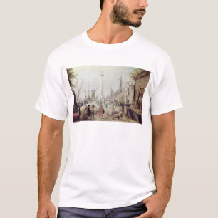 T-shirt Le port antique d'Anvers