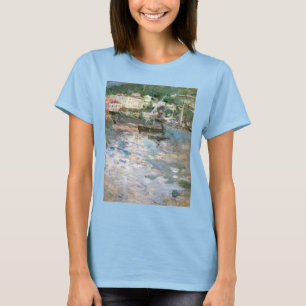 T-shirt Le Port, Nice par Berthe Morisot, Vintage Fine Art
