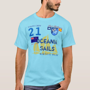 T-shirt Le port Richman Océanie navigue la Nouvelle
