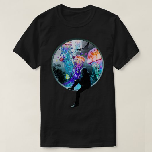 T-shirt Le portail des méduses (Design devant)