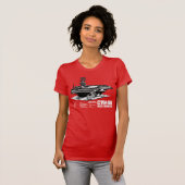 T-shirt Le porte-avions Nimitz Shirt (Devant entier)