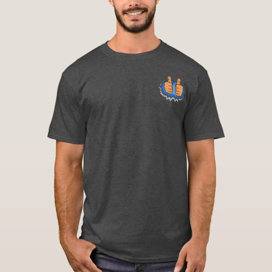 T-shirt Le pouce levé de Mikey D (Devant)