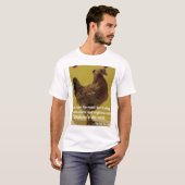 T-shirt Le poulet dansant de Herzog (Devant entier)