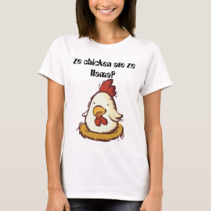 T-shirt le poulet de ze a mangé le lama de ze ?