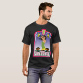 T-shirt Le pourquoi fille d'affiche de magasin (Devant entier)