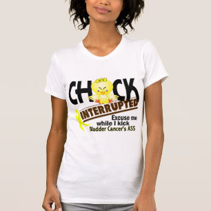 T-shirt Le poussin a interrompu le cancer de la vessie 2
