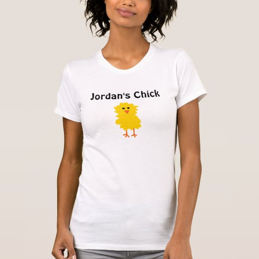 T-shirt Le poussin de la Jordanie (Devant)