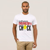 T-shirt Le poussin de la Software Engineer (Devant entier)