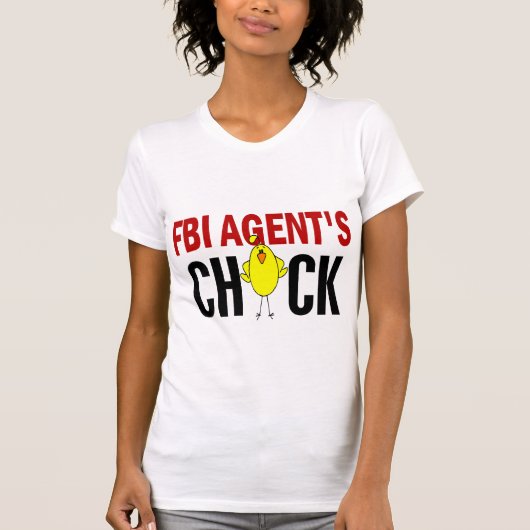 T-shirt Le poussin de l'agent du FBI (Devant)
