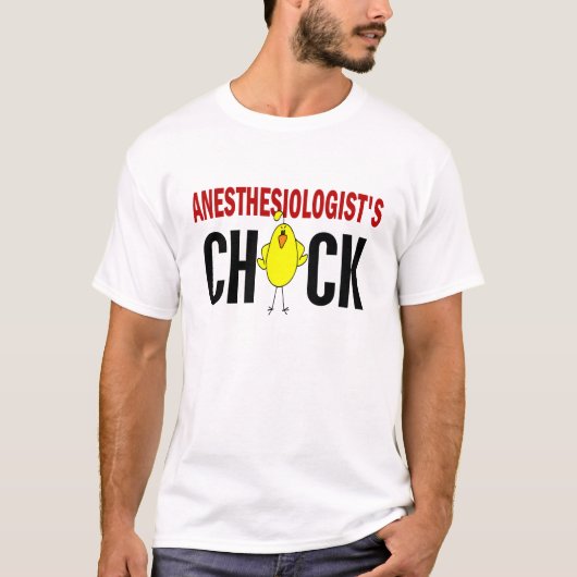 T-shirt Le poussin de l'anesthésiste (Devant)