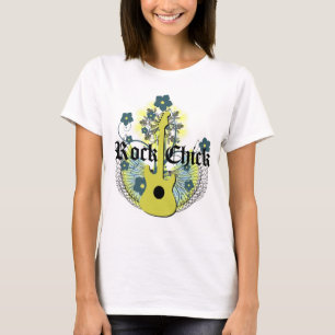 T-shirt Le poussin de roche badine la pièce en t