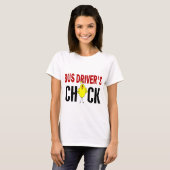 T-SHIRT LE POUSSIN DU CHAUFFEUR DE BUS (Devant entier)