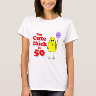 T-shirt Le poussin mignon est 50 !