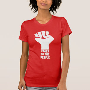 T-shirt Le pouvoir au peuple