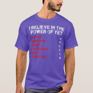 T-shirt Le Pouvoir De La Dépression Soutient Pourtant La S