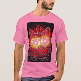 T-shirt Le Précieux : un chat dans le style gothique