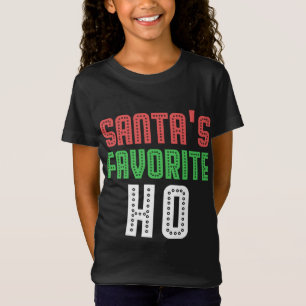 T-Shirt Le préféré du Père Noël Ho Funny Xmas bruyant Inap