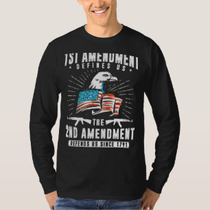 T-shirt Le Premier Amendement Nous Définit Le Deuxième Nou