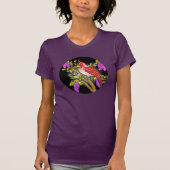 T-shirt Le premier cardinal dans l'arbre lilas (Devant)