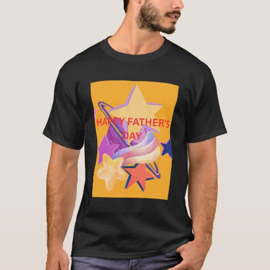 T-shirt Le premier héros d'un fils. (Devant)